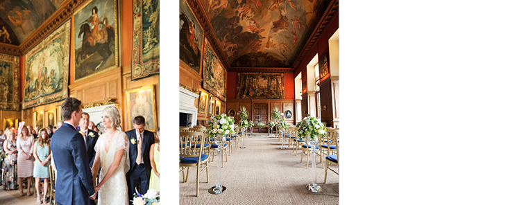 Boughton house weddings ceremony rooms